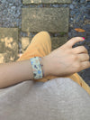 LEOPARD BRACELET IN LILAC TONES