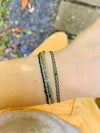 HANDWOVEN BLACK DIAMOND BRACELET IN DARK TONES