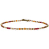 HANDMADE BEADED BRACELET IN PINK TONES