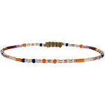 HANDMADE BEADED BRACELET IN BRIGHT TONES