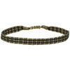BASIC HANDWOVEN BRACELET IN LIGHT PINK, GOLD & BLACK