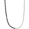 HANAUMA PEARLS AND SILVER BEADS NECKLACE