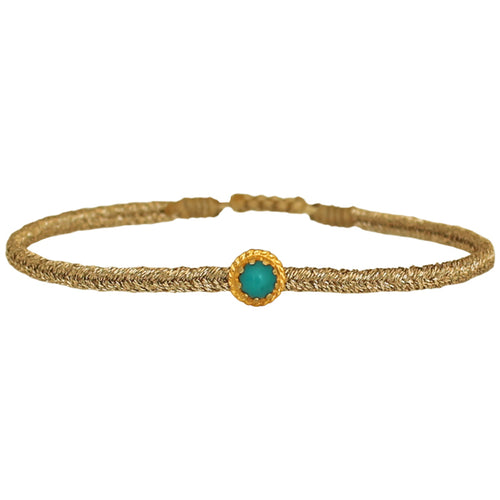 HANDMADE TURQUOISE STONE BRACELET