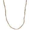 HANDMADE NEACKLACE FEATURING BEAUTIFUL PEACH, LILAC AND WHITE PEARLS