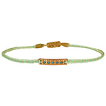HANDMADE TURQUOISE BAR BRACELET
