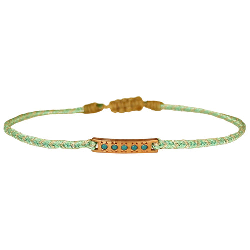 HANDMADE TURQUOISE BAR BRACELET