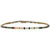Wear this stylish bracelet alone or as a part of a bracelet layering combination, with your favourite jeans & t-shirt!  Details:  - Japanese glass beads  - Width: 2mm  - Adjustable bracelet 
