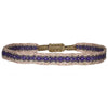 Designed and handwoven to be worn at all times using traditional artisanal handcrafting and techniques that take plenty of time and love.  This bracelet is handmade using polyester threads in sparkling neutral colours.  Details:  - Handwoven using Polyester  -Can be worn in the water  - Stainless steel "LeJu London" logo/tag  - Width 3mm