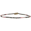 HANDMADE BEADED BRACELET IN PINK TONES