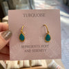 HANDMADE TURQUOISE DROP EARRINGS PACKAGING