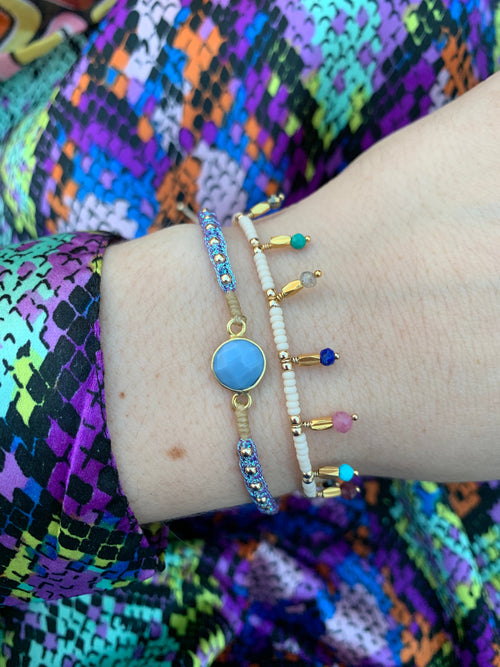 GOLD CHARMS BRACELET