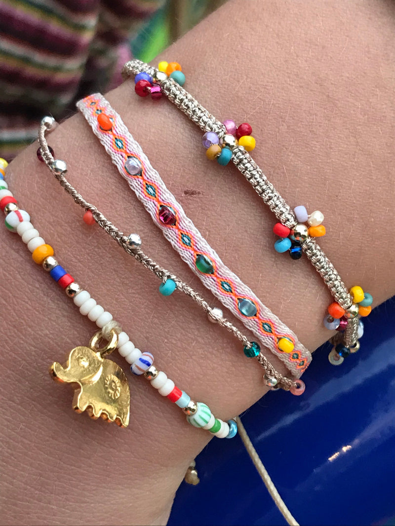 HANDMADE ELEPHANT CHARM KIDS BRACELET