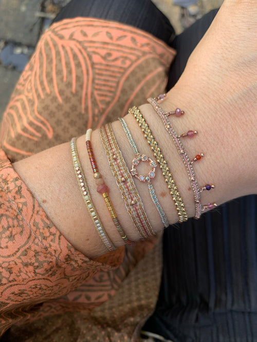 SANDCHARMS BRACELET IN NEUTRAL TONES