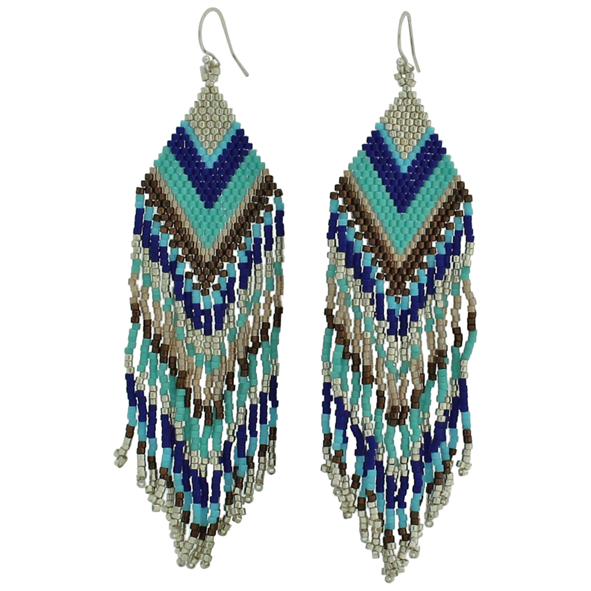 Beaded store chandelier earrings