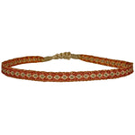 HANDWOVEN BASIC BRACELET IN COPPER AND GOLD