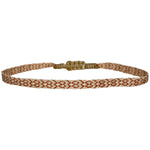 BASIC HANDWOVEN BRACELET IN NEUTRAL TONES