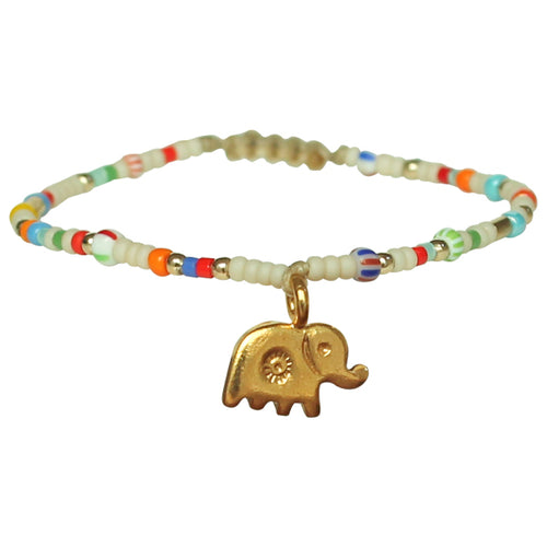 HANDMADE ELEPHANT CHARM KIDS BRACELET