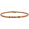 HANDMADE KIDS BRACELET IN PINK AND BRIGHT COLOURS BEADS