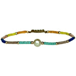 HANDMADE PEARL DEATIL KIDS BRACELET