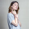 Sydney Statement Vegetable Ivory Ring in Lime Green