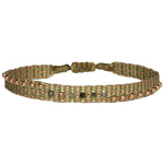 HANDMADE MAJESTIC BRACELET IN NEUTRAL AND COPPER TONES