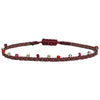 COLORS BRACELET IN BURGUNDY TONES