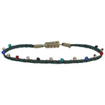 COLORS BRACELET IN DARK BLUE TONES