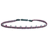STONE BRACELET IN PINK AND SILVER TONES