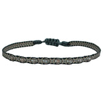 BE EXPRESSIVE WITH CHOCOLATE MOONSTONE HANDMADE BRACELET