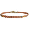 HANDMADE MIX BRACELET IN PINK AND ORANGE TONES