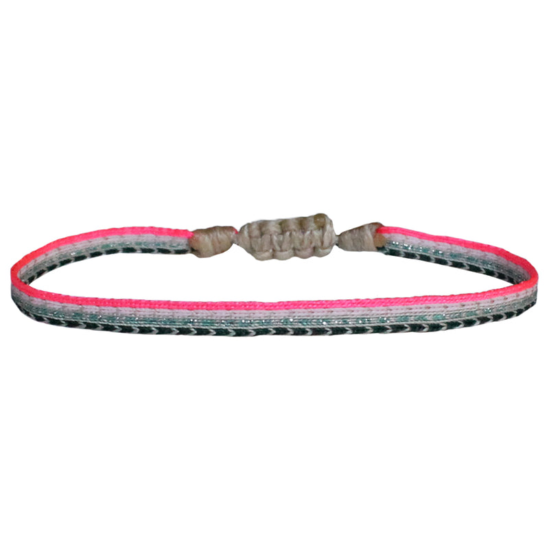 HANDMADE BASIC KIDS BRACELET IN PINK TONES