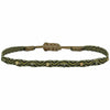 INTERMIXED HANDWOVEN BRACELET IN GOLD TONES