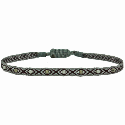 HANDMADE PYRITE STONES BRACELET