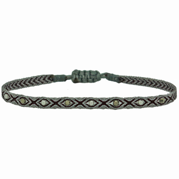 HANDMADE PYRITE STONES BRACELET