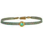 TURQUOISE STONE BRACELET IN BRIGHT TONES