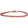 GREY DIAMOND BRACELET IN PINK & BEIGE TONES