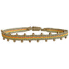 HANDMADE BEADED BRACELET IN NEON YELLOW TONES