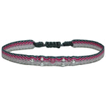 FLOWER BRACELET IN PINK AND GREY