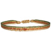 HANDMADE JESTIC BRACELET IN GREEN TONES