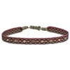 HANDWOVEN INTERMIXED BRACELET IN PINK TONES