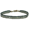 HANDMADE MIX BRACELET IN BLACK AND NEUTRAL TONES