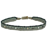 HANDMADE MIX BRACELET IN BLACK AND NEUTRAL TONES