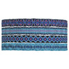 SET OF FOUR BASIC BRACELETS IN DARK BLUE AND PURPLE TONES
