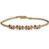 HANDMADE NORA BRACELET WITH INTERMIXED SEMI-PRECIOUS STONES