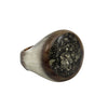 Orion Statement Ring with Pyrite Detail