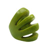 Sydney Statement Vegetable Ivory Ring in Lime Green