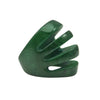 Sydney Statement Vegetable Ivory Ring Green