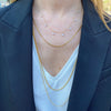 ROPE CHAIN GOLD NECKLACE